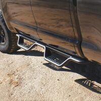 Outlaw Drop Nerf Bars Textured Black | #20-13245 | Westin Automotive  Products
