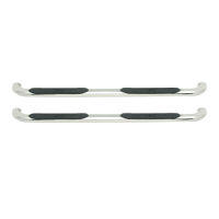 Platinum 4 Oval Nerf Bars Polished Stainless Steel | #21-1950 | Westin  Automotive Products
