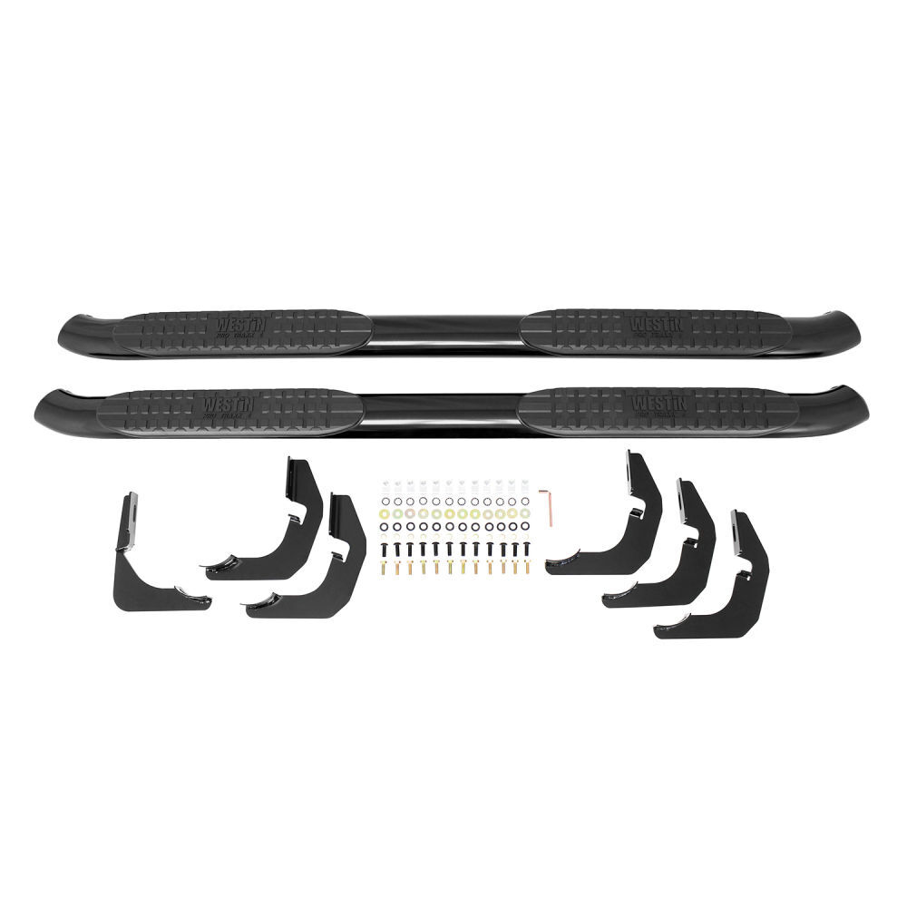 PRO TRAXX 4 Oval Nerf Bars Black | #21-24025 | Westin Automotive Products