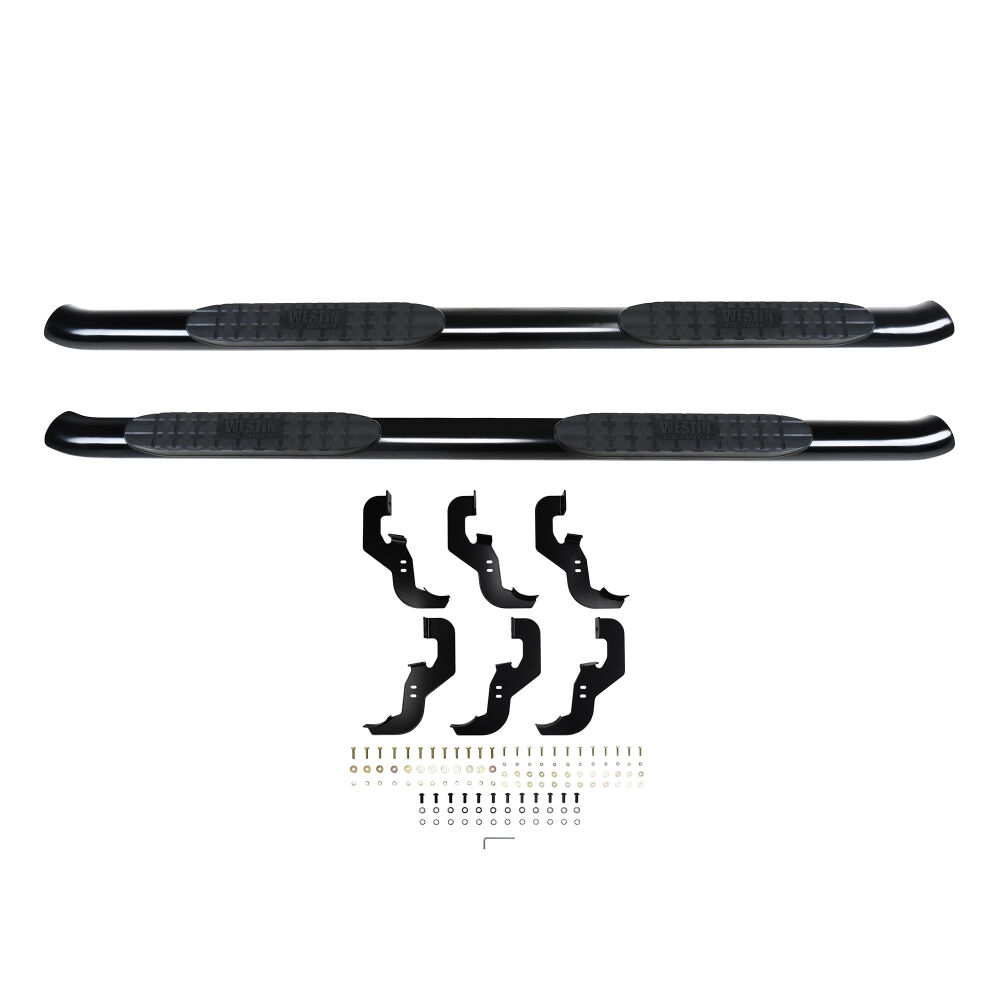 PRO TRAXX 4 Oval Nerf Bars Black | #21-24135 | Westin Automotive Products