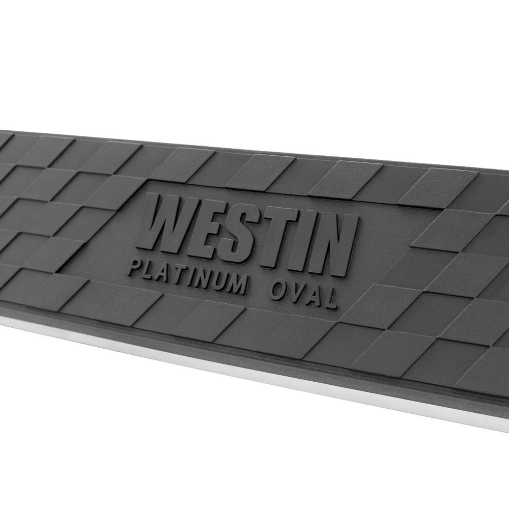 Platinum 4 Oval Nerf Bars Black | #21-3545 | Westin Automotive Products