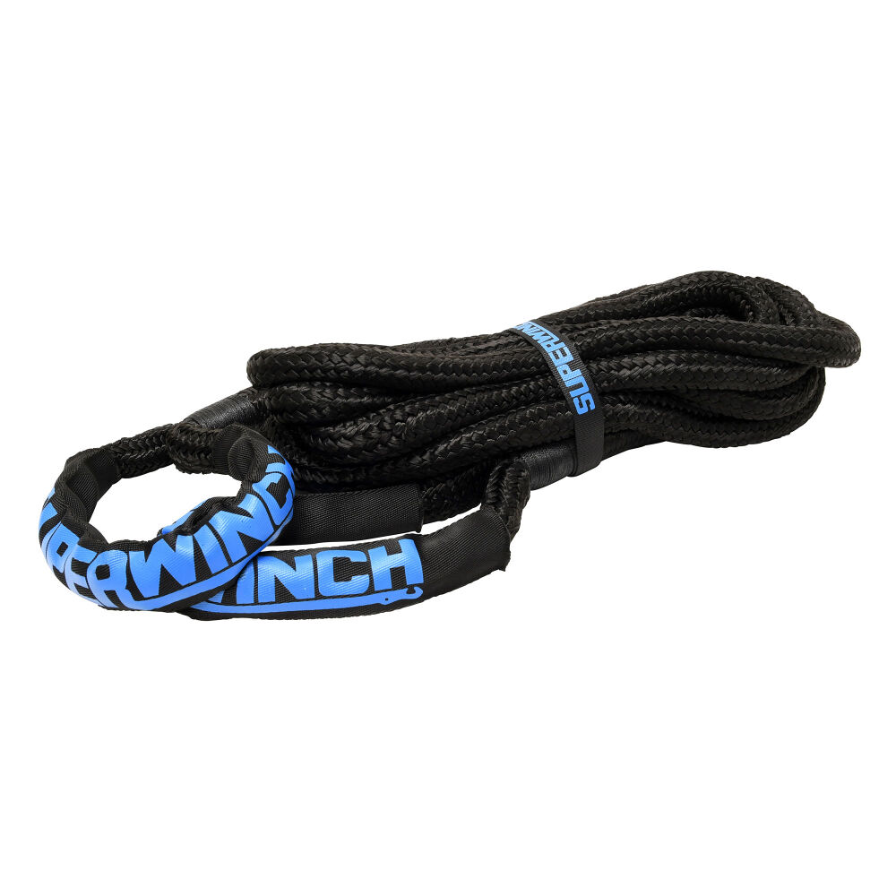 Kinetic Recovery Rope, 1 in. diameter x 30 ft long Rated at 10000