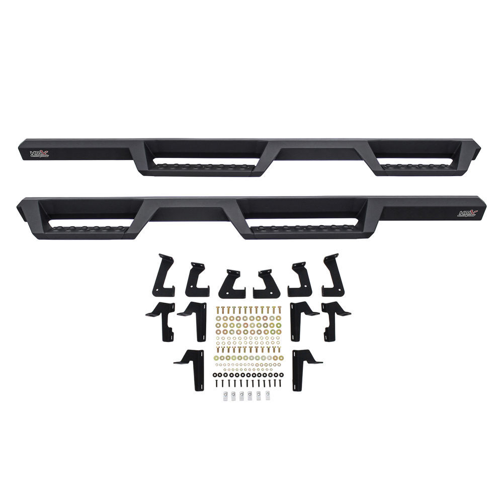 HDX Drop Nerf Bars Textured Black Powder Coated Steel | #56-13295 | Westin  Automotive Products