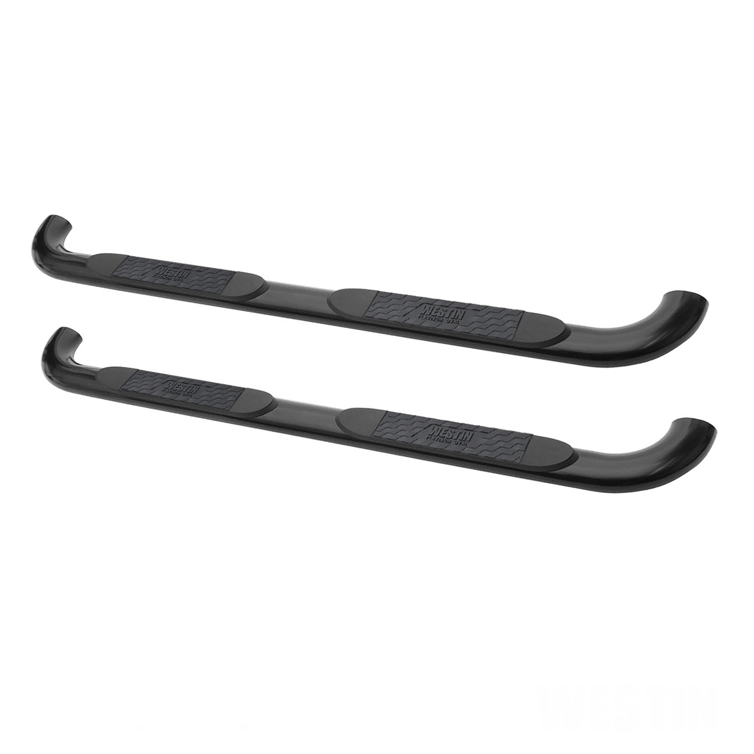 Platinum 4 Oval Nerf Bars Black | #21-3855 | Westin Automotive Products