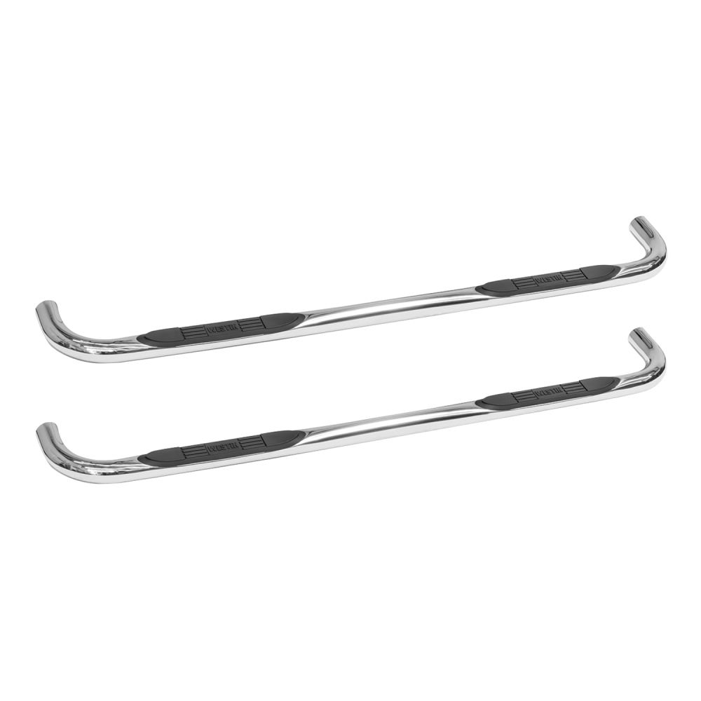 E-Series 3 Round Nerf Bars Polished Stainless Steel | #23 ...